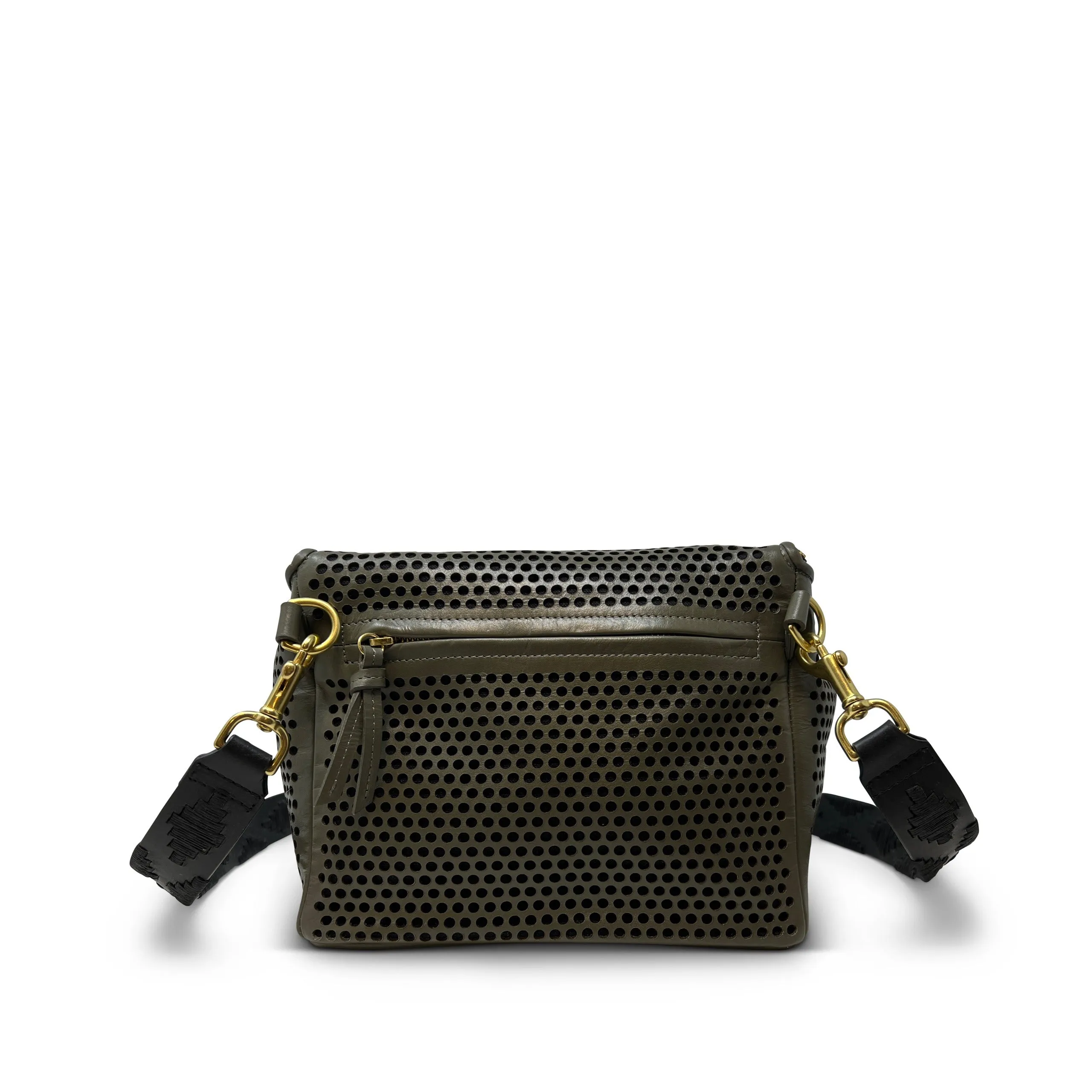 Mini Rough Night Crossbody - Olive Super Perf