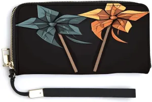 Rfid Wallet Women Personalized Origami Windmill Long Clutch Wallet Card Wallets For Women Men Rfid Wallet Women Personalized Origami Windmill Long Clutch Wallet Card Wallets For Women Men