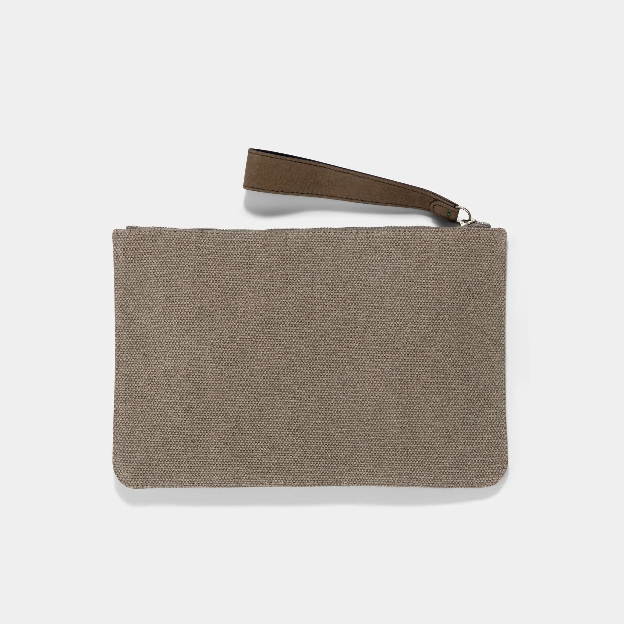 Rolex Luxury Novelty Canvas and Leather Clutch