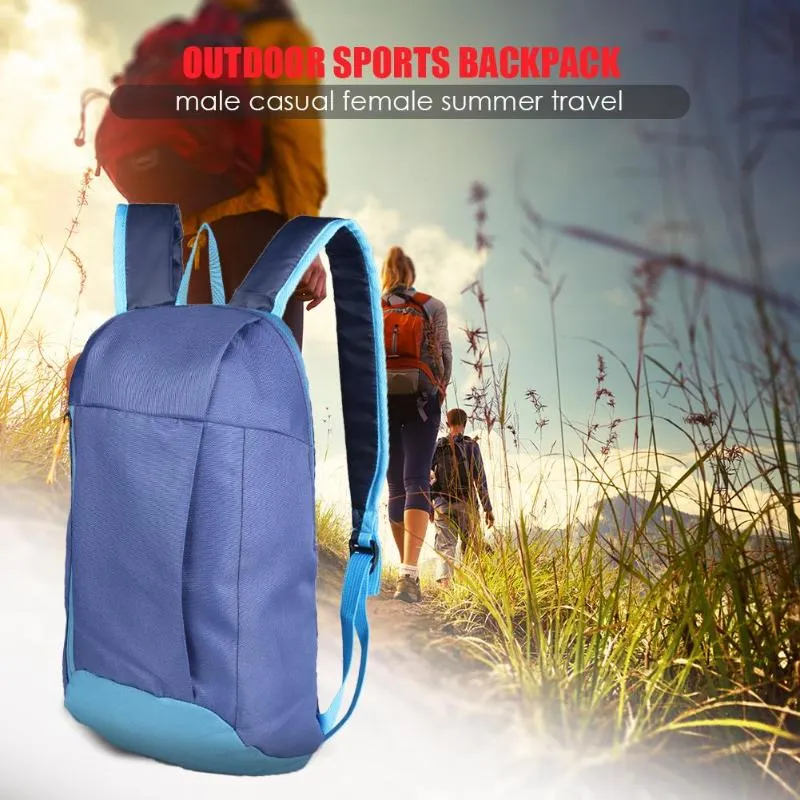 Sidiou Group Oxford Cloth Backpack Multifunctional Lightweight Travel Unisex Outdoors Leisure Bag