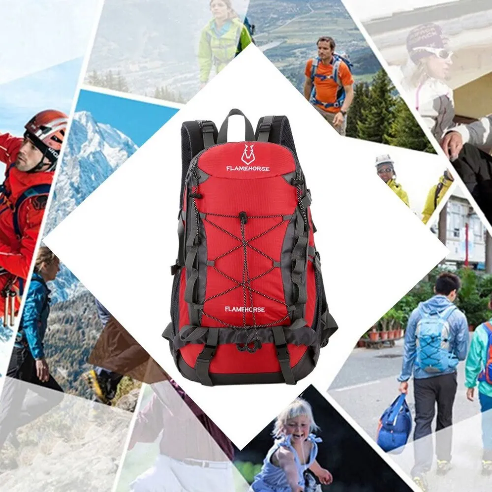 Sidiou Group Practical Large Capacity Outdoor Sports Mountaineering Backpack Shoulder Bags Zipper