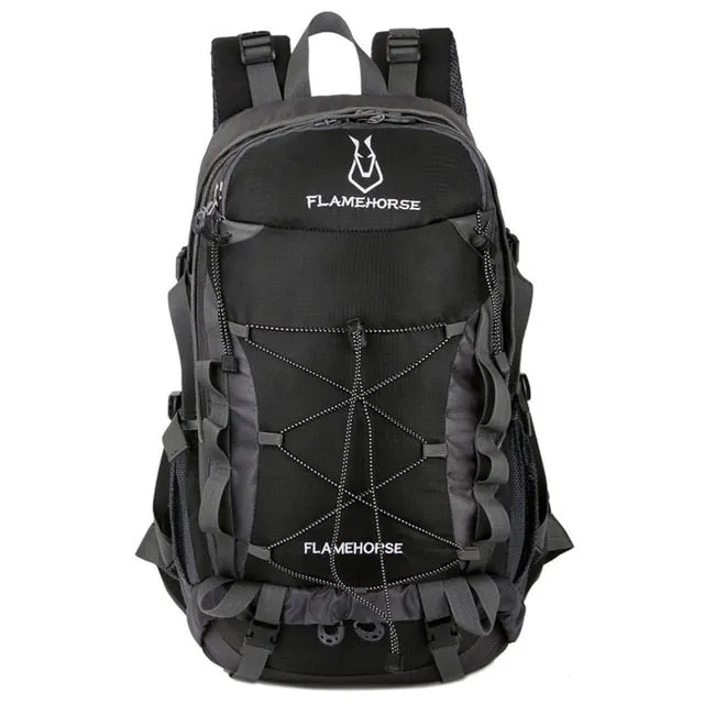 Sidiou Group Practical Large Capacity Outdoor Sports Mountaineering Backpack Shoulder Bags Zipper