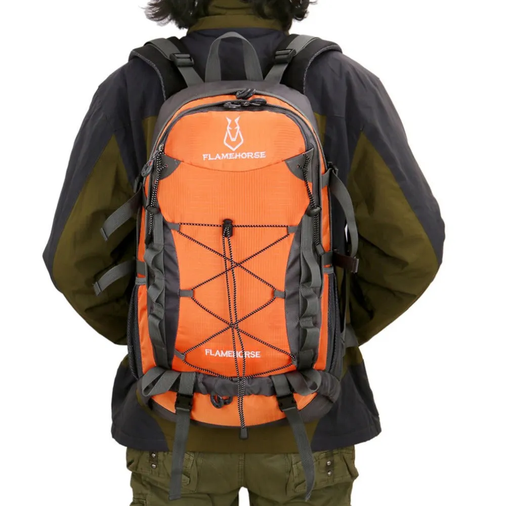Sidiou Group Practical Large Capacity Outdoor Sports Mountaineering Backpack Shoulder Bags Zipper