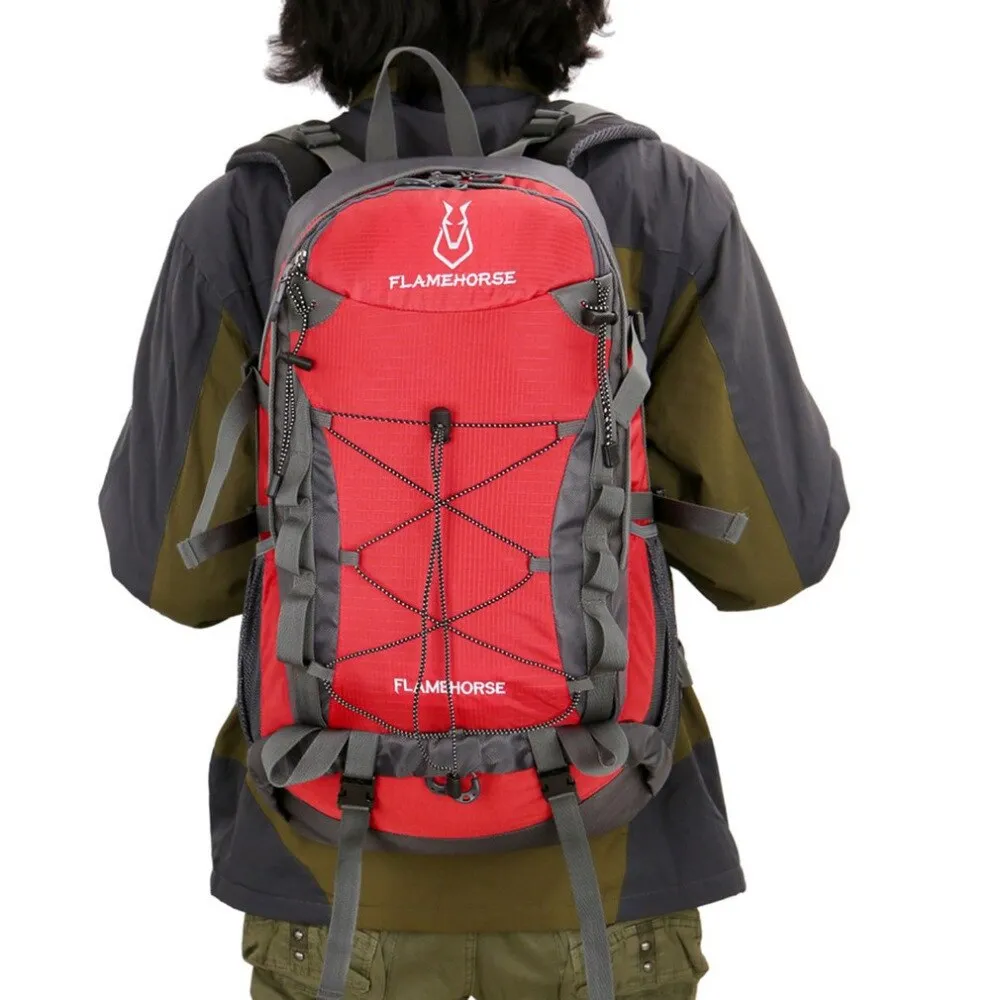 Sidiou Group Practical Large Capacity Outdoor Sports Mountaineering Backpack Shoulder Bags Zipper
