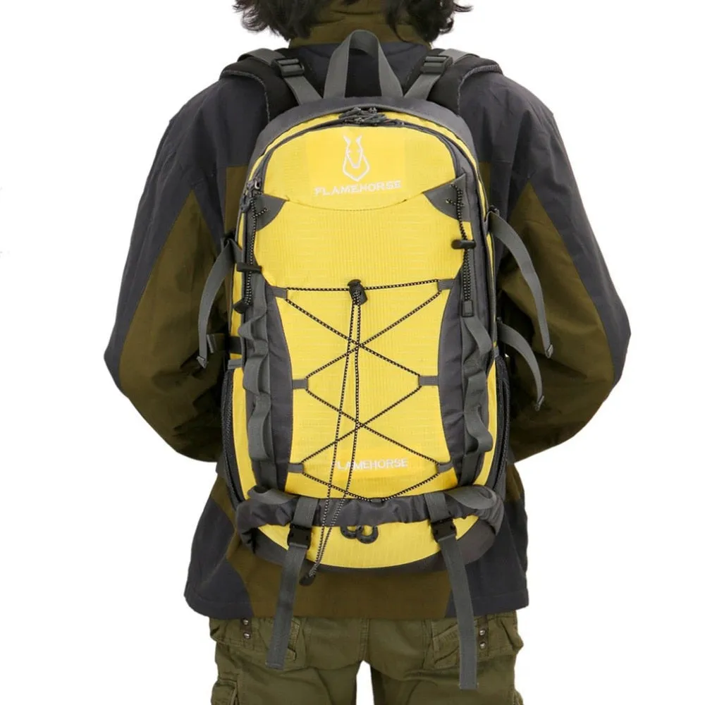 Sidiou Group Practical Large Capacity Outdoor Sports Mountaineering Backpack Shoulder Bags Zipper