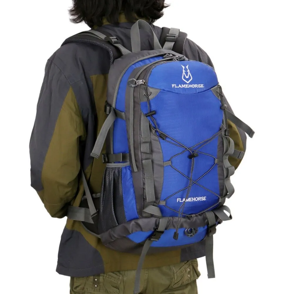Sidiou Group Practical Large Capacity Outdoor Sports Mountaineering Backpack Shoulder Bags Zipper