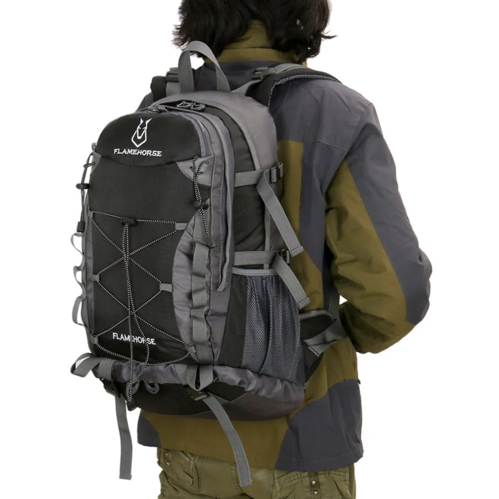 Sidiou Group Practical Large Capacity Outdoor Sports Mountaineering Backpack Shoulder Bags Zipper