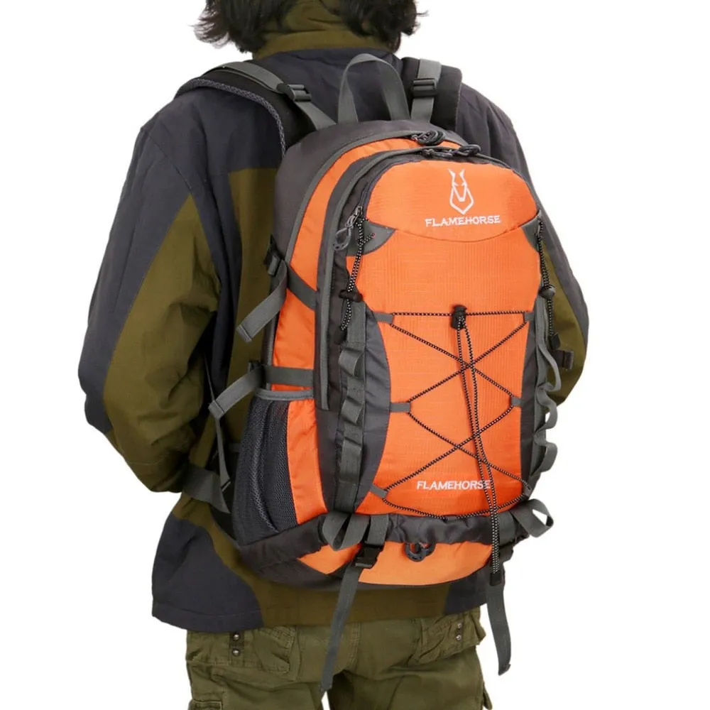 Sidiou Group Practical Large Capacity Outdoor Sports Mountaineering Backpack Shoulder Bags Zipper