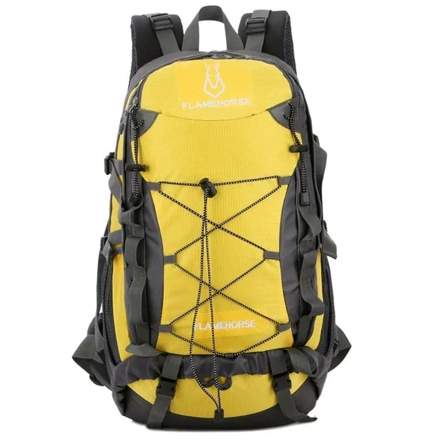 Sidiou Group Practical Large Capacity Outdoor Sports Mountaineering Backpack Shoulder Bags Zipper