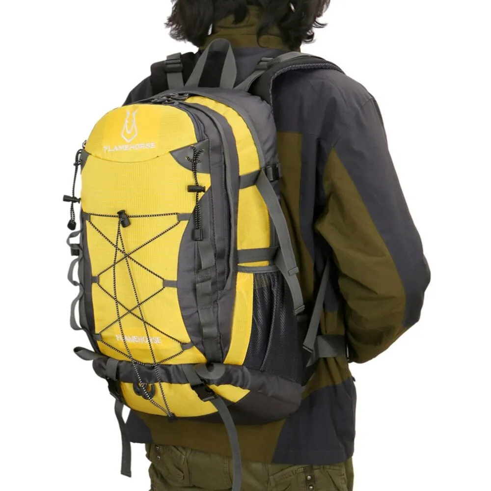 Sidiou Group Practical Large Capacity Outdoor Sports Mountaineering Backpack Shoulder Bags Zipper