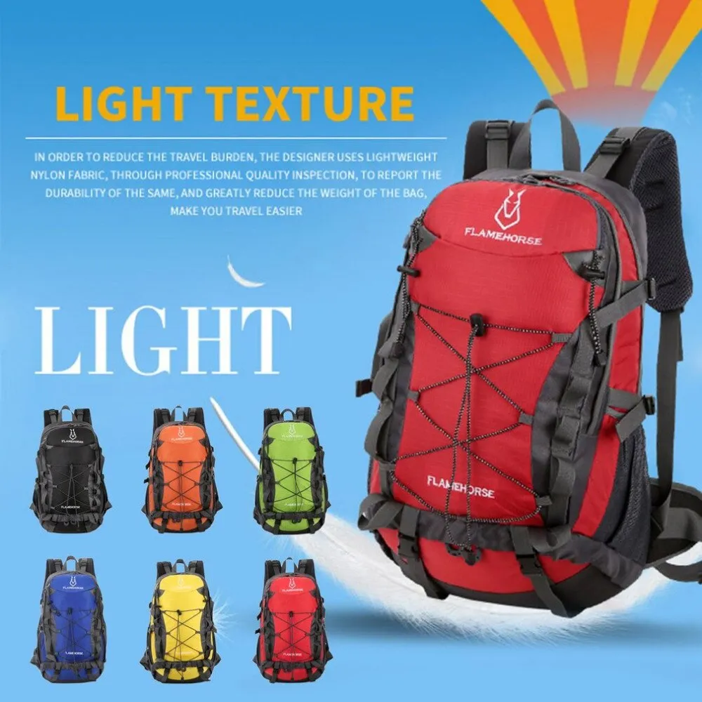 Sidiou Group Practical Large Capacity Outdoor Sports Mountaineering Backpack Shoulder Bags Zipper
