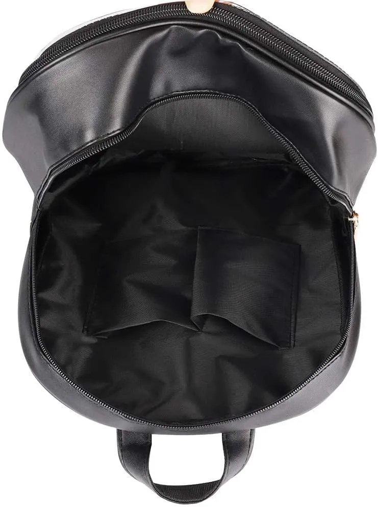 STEAMEDBUN Ita Bag Double Window Candy PU Leather Backpack Kawaii Pins Bag with insert