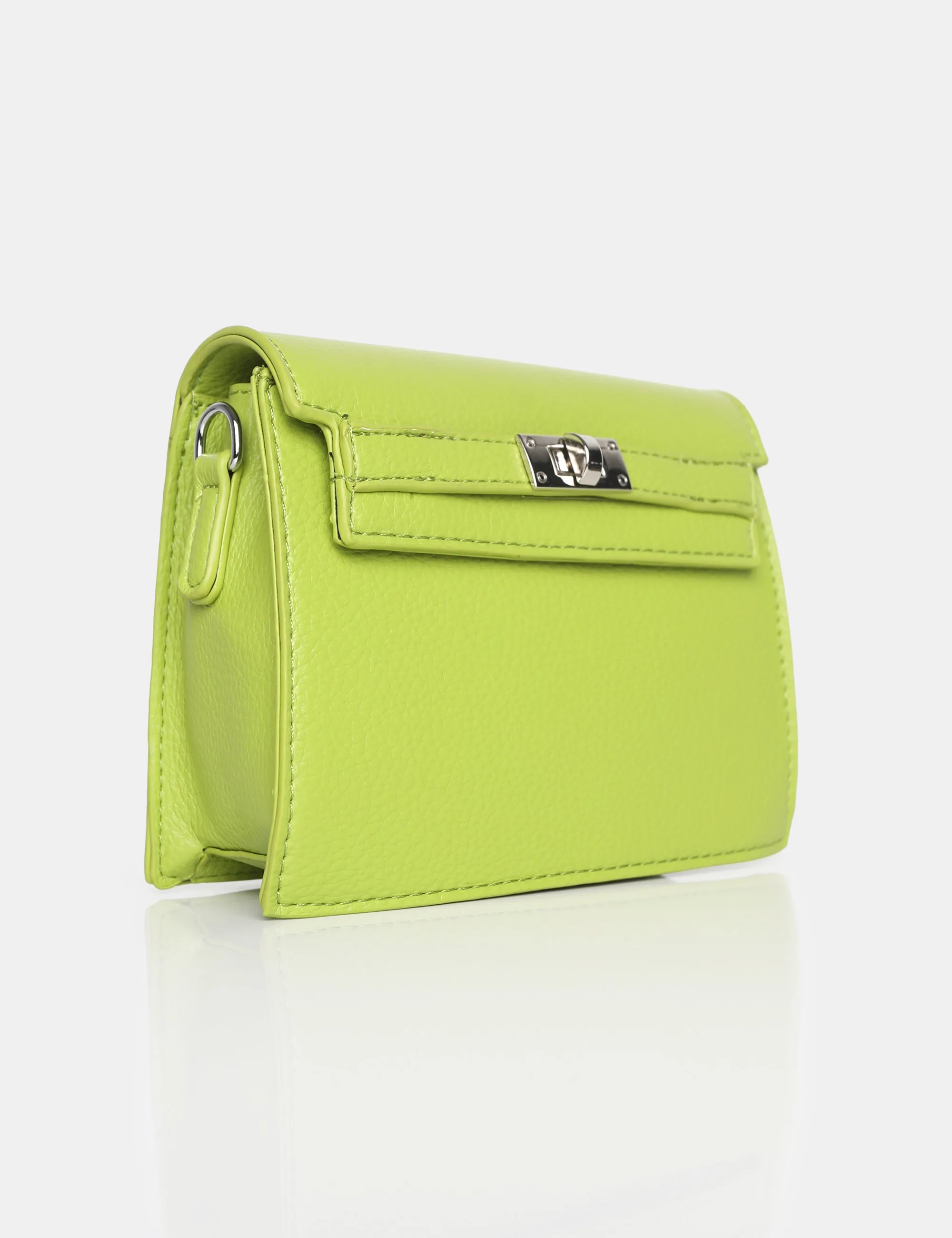 The Devlin Chartreusse PU Mini Bag