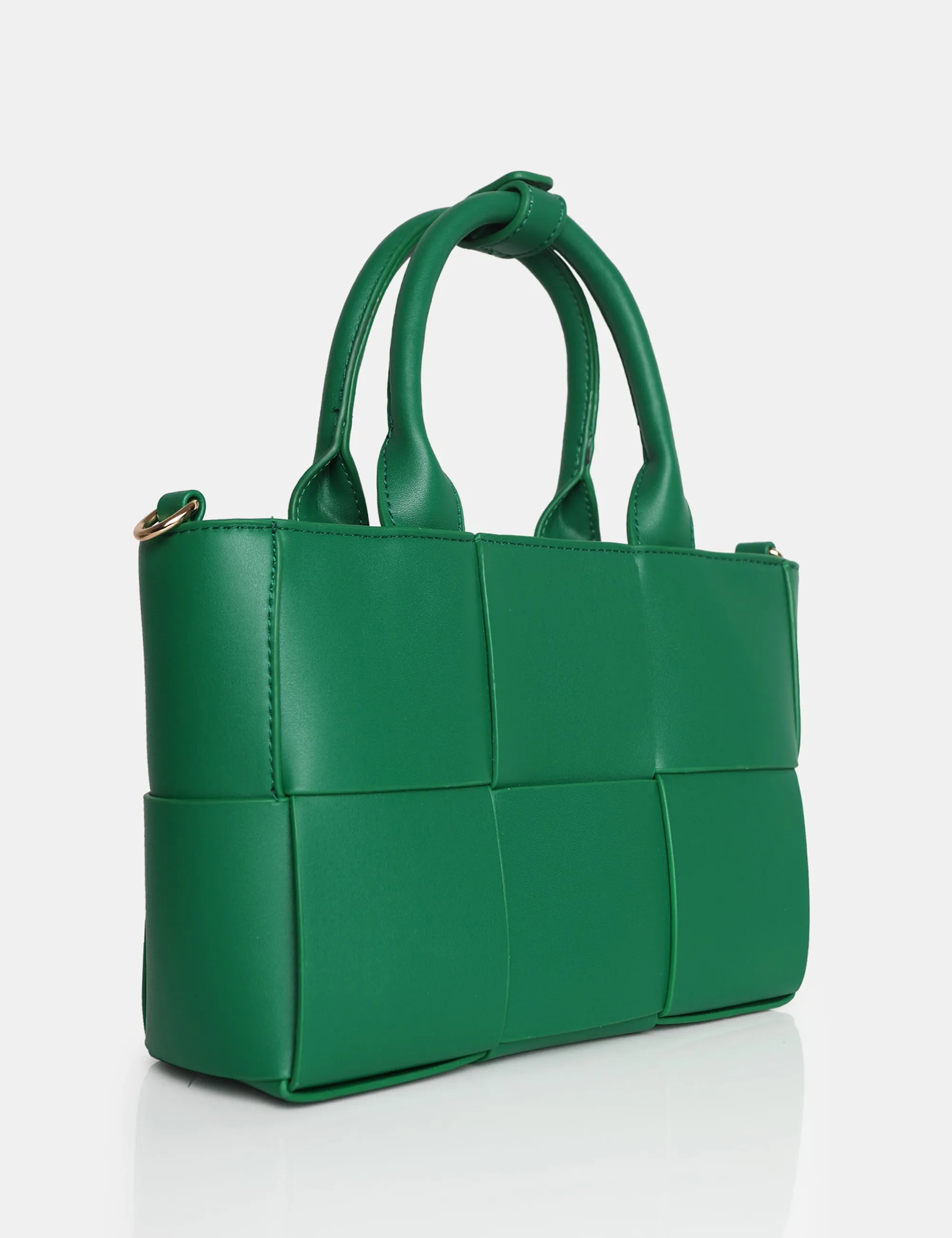 The Rumi Green Small Tote Handbag