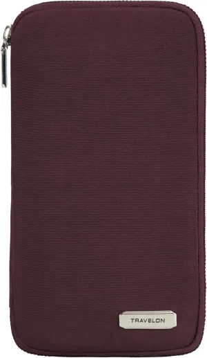 Travelon RFID Blocking Family Passport Wallet Travelon RFID Blocking Family Passport Wallet