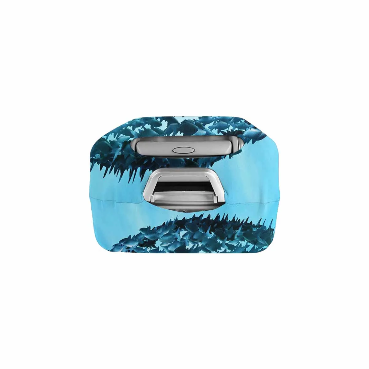 Tropical themed Cover for Luggage suitcase printed Eye of the ocean