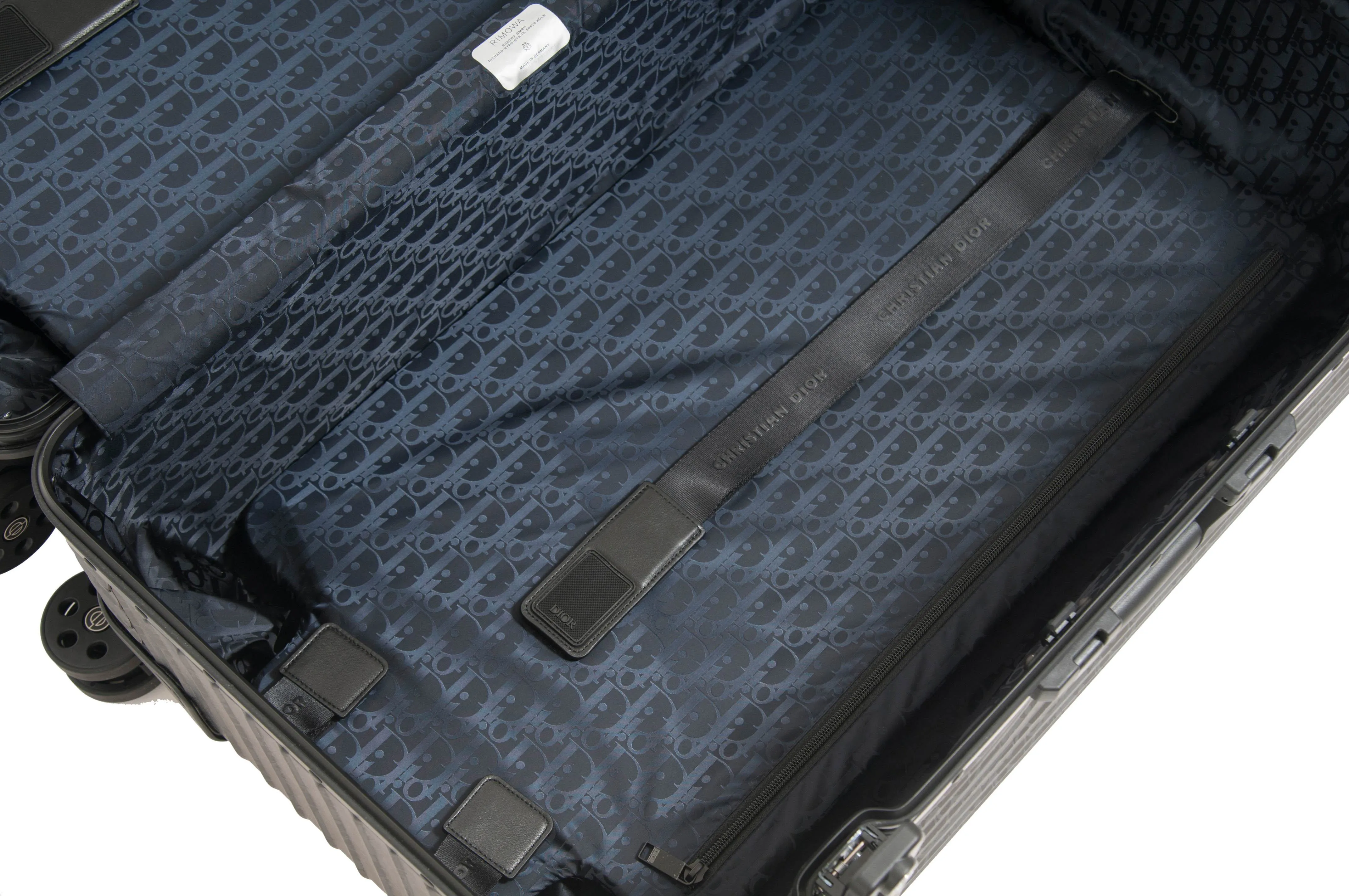 Trunk Aluminum Dior Oblique Suitcase