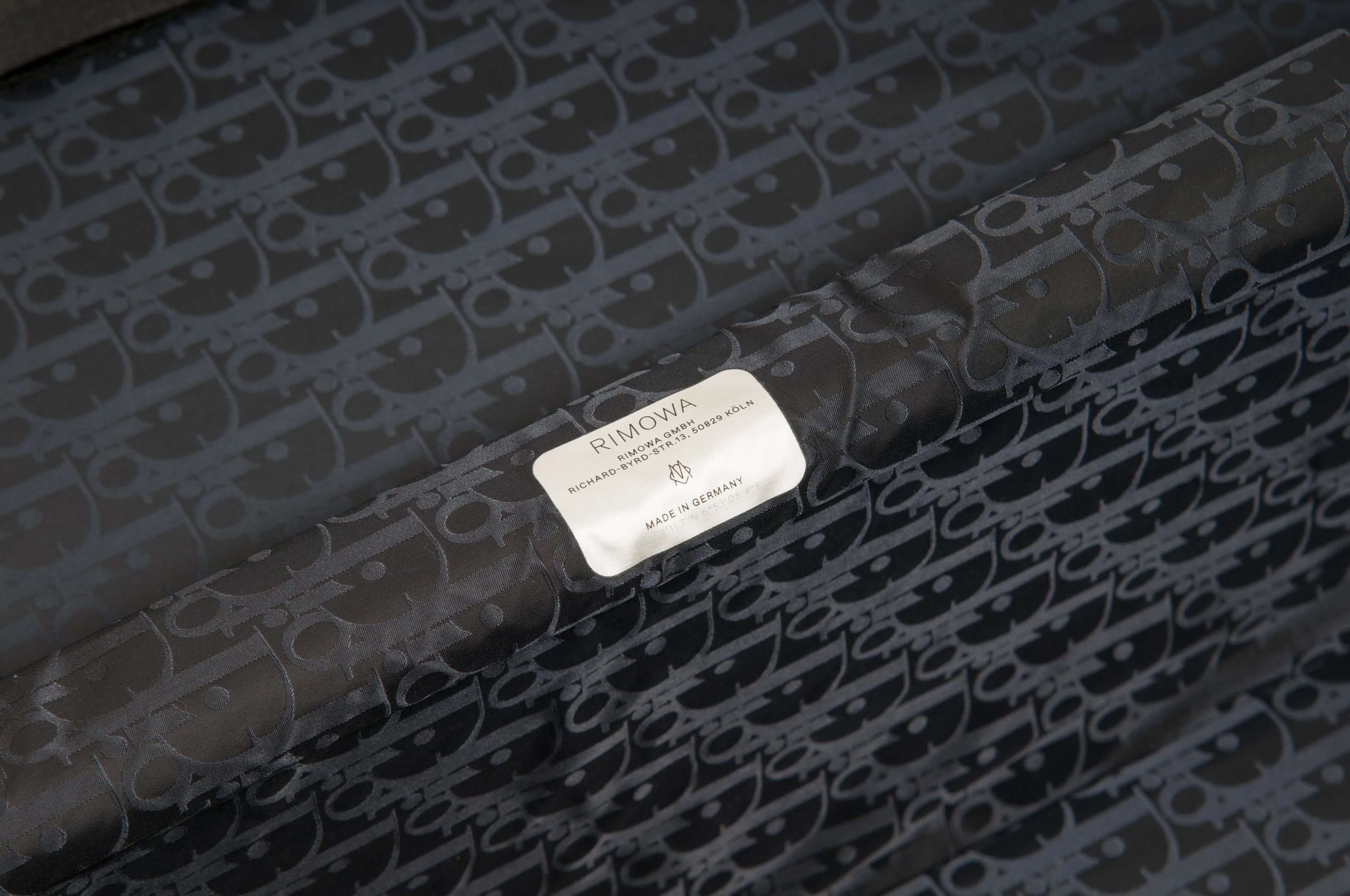 Trunk Aluminum Dior Oblique Suitcase