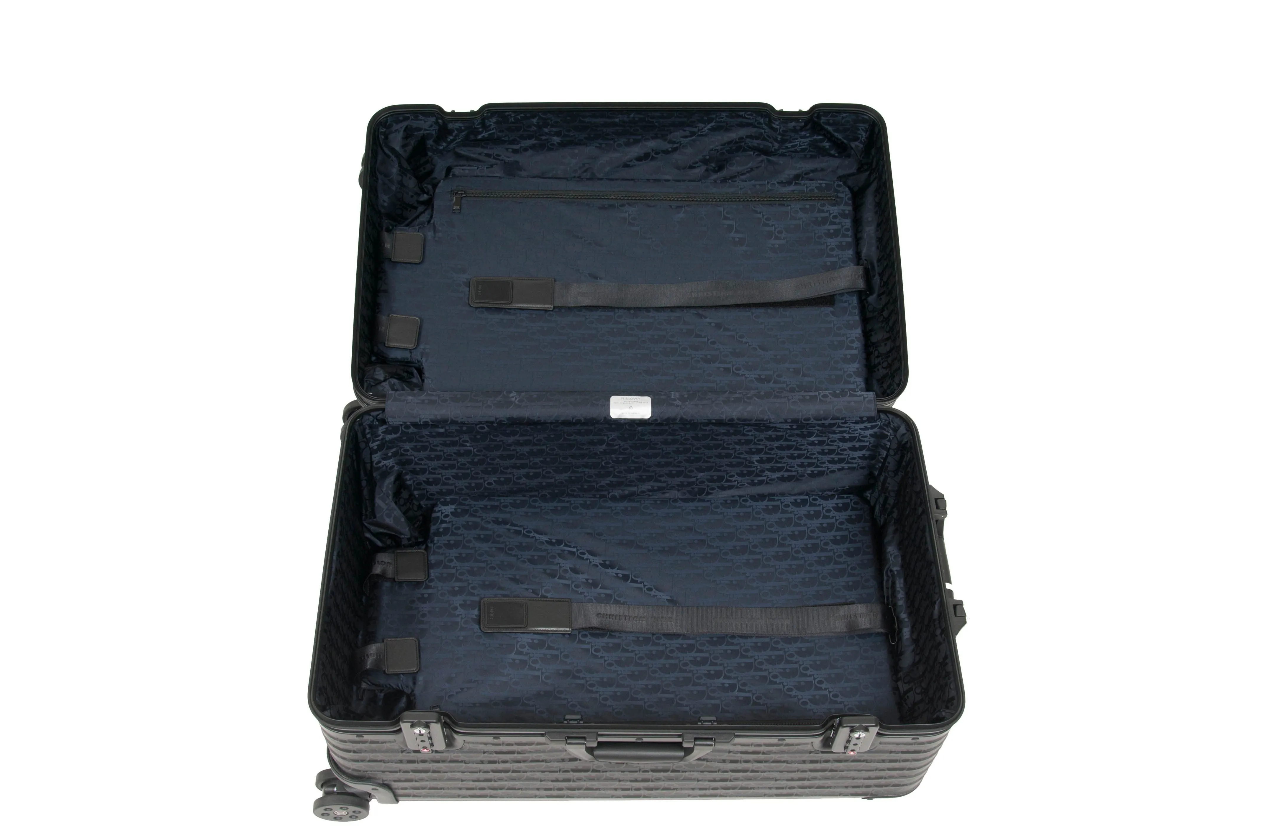 Trunk Aluminum Dior Oblique Suitcase