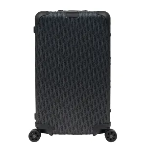 Trunk Aluminum Dior Oblique Suitcase