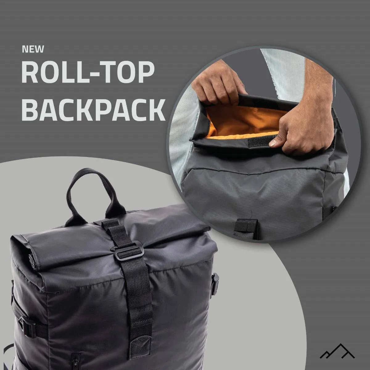 Tusker Roller Top Laptop Backpack - 35 Litre