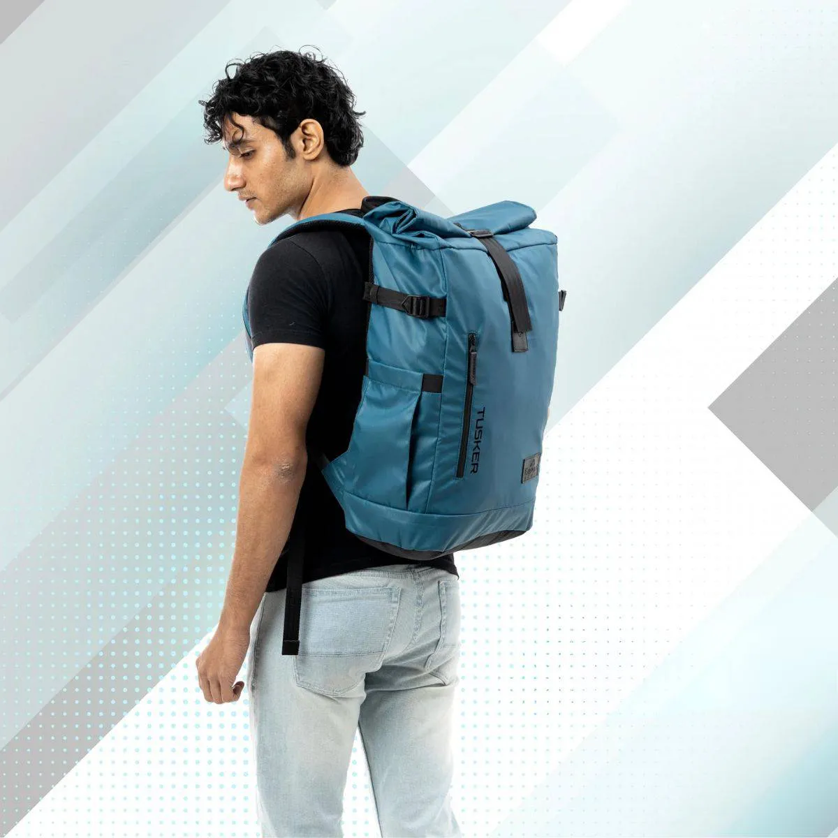 Tusker Roller Top Laptop Backpack - 35 Litre
