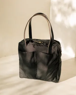 Utility Tote in Nylon - Zippered