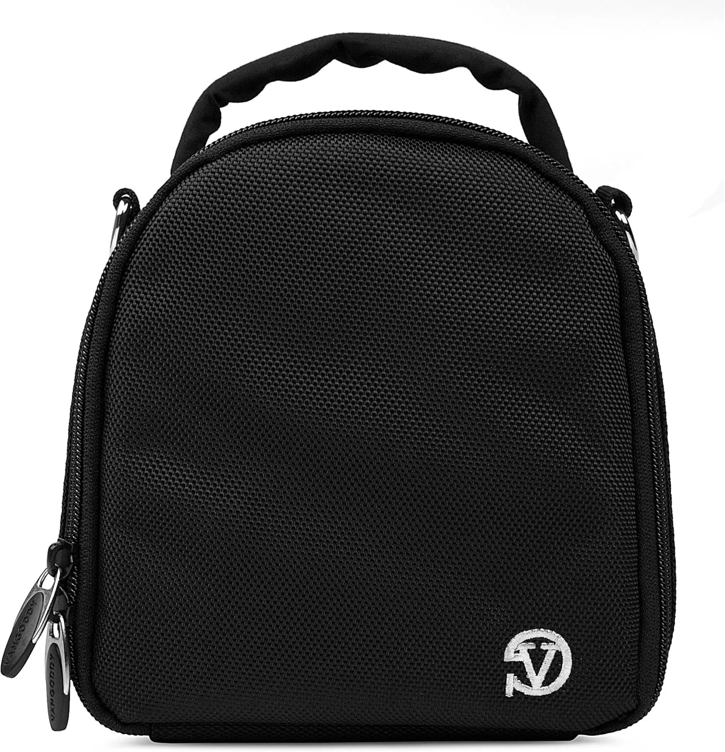 VanGoddy Laurel Onyx Black Carrying Case Bag for Polaroid OneStep 2 i-Type Camera, Pop, Snap, Snap Touch, Pic-300 Instant Print