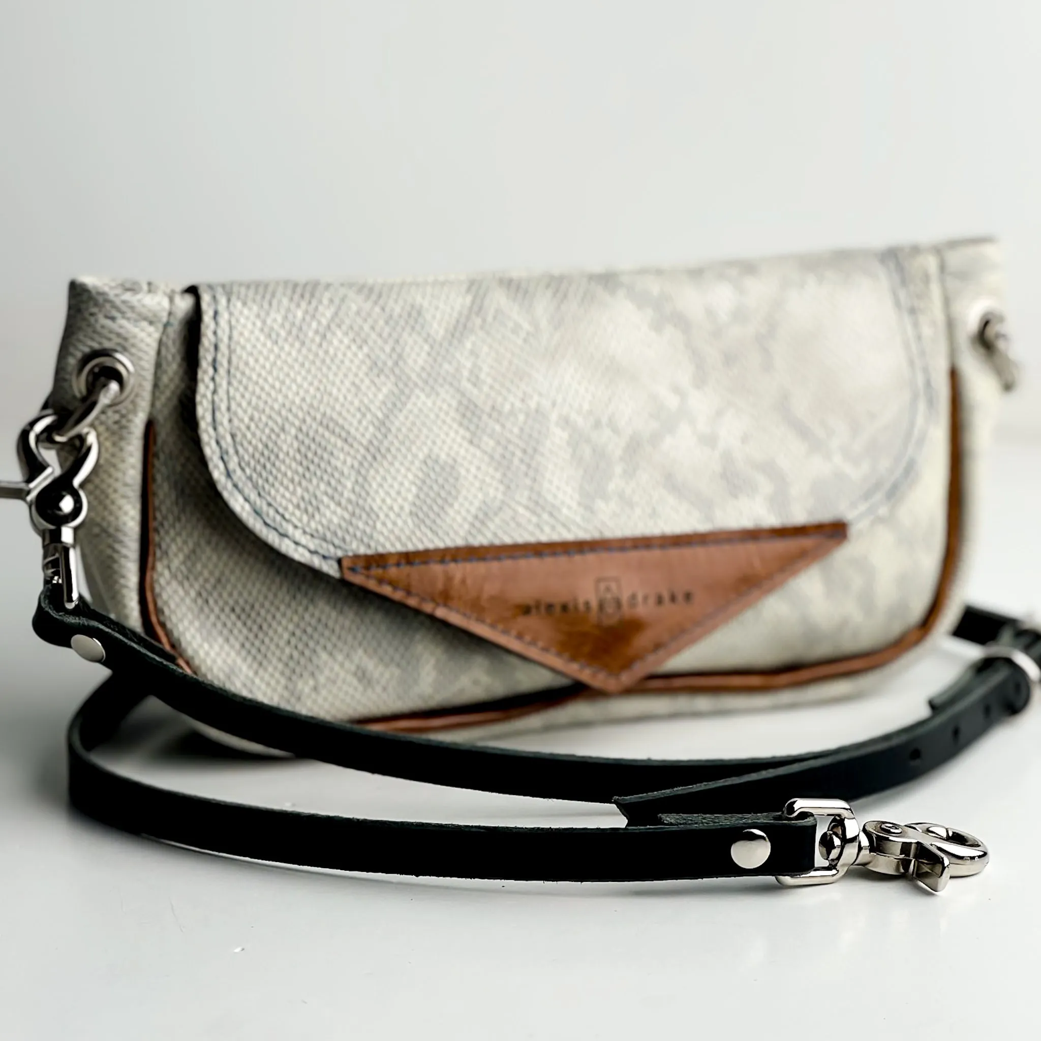Western Woods Collection | Violet Clutch   Crossbody | Winter Python